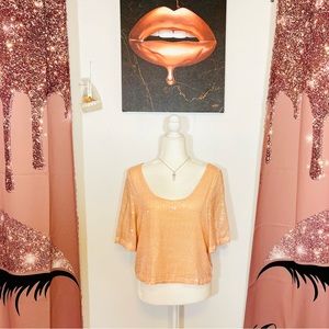 Free People Sequence With Lining Top